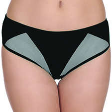 Low Waist Bikini with W Powernet Panels
