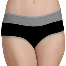 Mid Waist Hipster with Powernet Waist